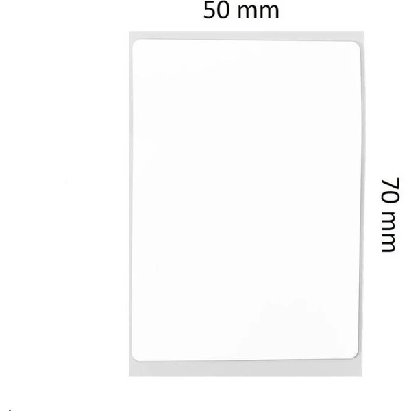 Niimbot štítky R 50x70mm 110ks pro B21, B3S, B1 bílé - Pásky pro štítkovače - Obrázek HVR0000N01