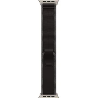 Apple Watch 49/46/45/44mm černý/uhlový Trailový tah M/L přírodní titan - Řemínky