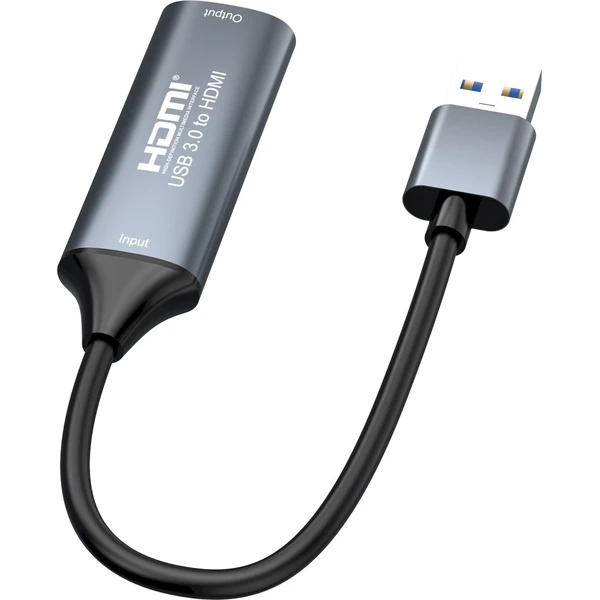 PremiumCord USB-A/HDMI redukce stříbrná - Kabely a redukce - Obrázek HWSF000K01