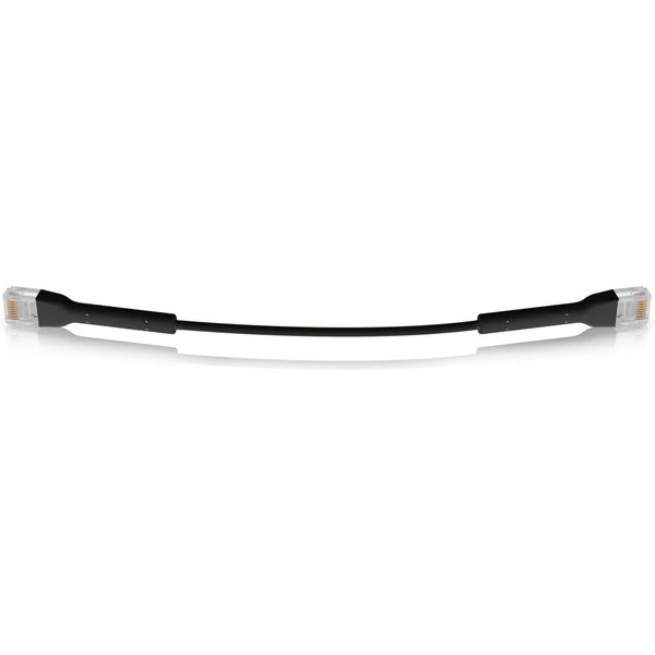 Ubiquiti UniFi RJ45/RJ45 Cat6 patch kabel 0,22m černý - Kabely a redukce - Obrázek HXVM300401