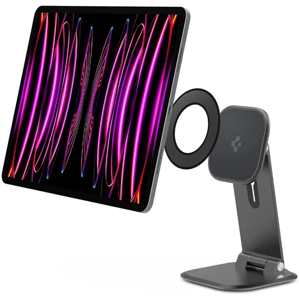 Spigen OneTap Easel MagSafe hliníkový stojánek pro tablet vesmírně šedý - Stojánky - Obrázek HZ91000P01