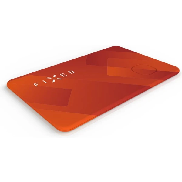 FIXED Tag Card smart lokátor s podporou Find My oranžový - Lokátory - Obrázek HZU0000P01