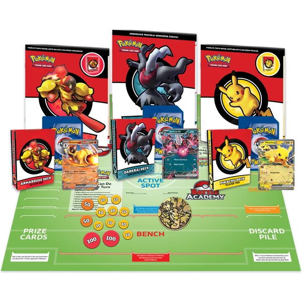Pokémon TCG: Battle Academy 2024 CZ/SK - Pokémon karty - Obrázek I035000K01