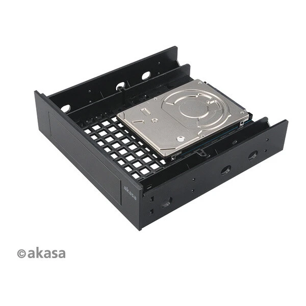 Akasa adaptér pro 3,5" HDD do 5,25" vč. kabelů (AK-HDA-12) - Rámečky na disky - Obrázek I05X600301