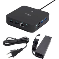 i-tec USB-C DP Dual HDMI dokovací stanice + nabíječka - Dokovací stanice