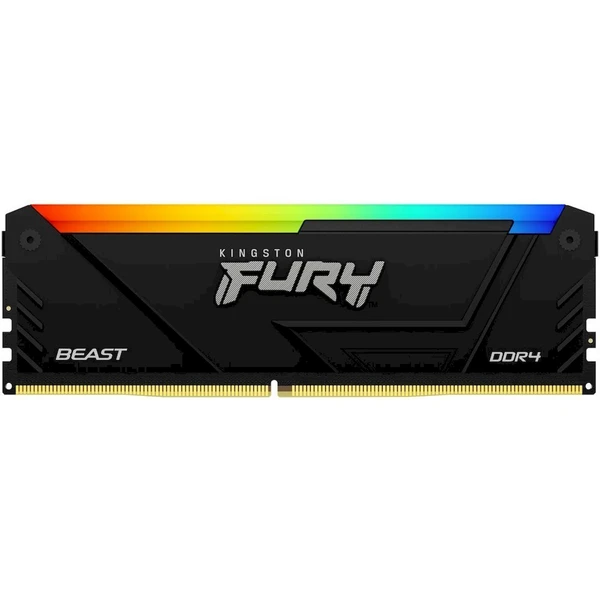 Kingston FURY Beast 32GB 3200MHz DDR4 CL16 DIMM (2x16GB) RGB XMP ...