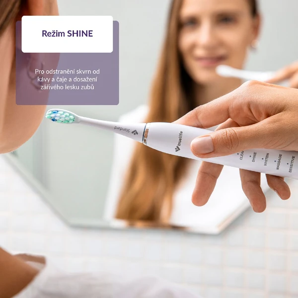 TrueLife SonicBrush Clean30 sonický zubní kartáček bílý - Zubní kartáčky - Obrázek I0H0000P01