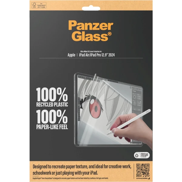 PanzerGlass GraphicPaper fólie na psaní a kreslení iPad Air 13" (2024/2025)/iPad Pro 13" (2024)  - Ochranné folie a skla - Obrázek I0R4000J01