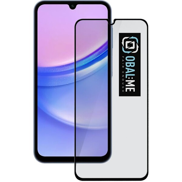 Obal:Me 5D Tvrzené sklo Samsung Galaxy A15 5G černé