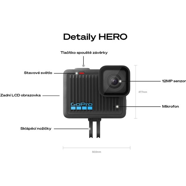 GoPro HERO 4K - Kamery - Obrázek I109000N01