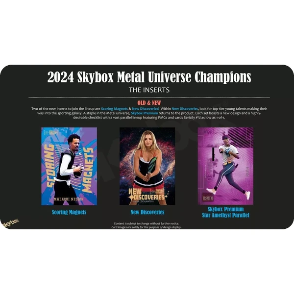 Sportovní karty 2024 Upper Deck Skybox Metal Universe Champions Hobby Box - Hokejové karty - Obrázek I13D000O01