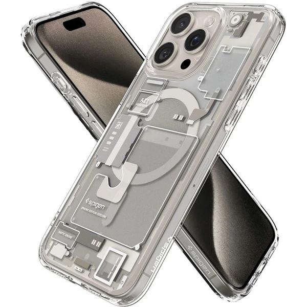 Spigen Ultra Hybrid MagSafe iPhone 15 Pro čirý - Pouzdra - Obrázek I1B2000N01