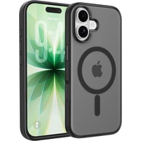 Belkin SheerForce Grip MagSafe kryt iPhone 17 černý - Pouzdra