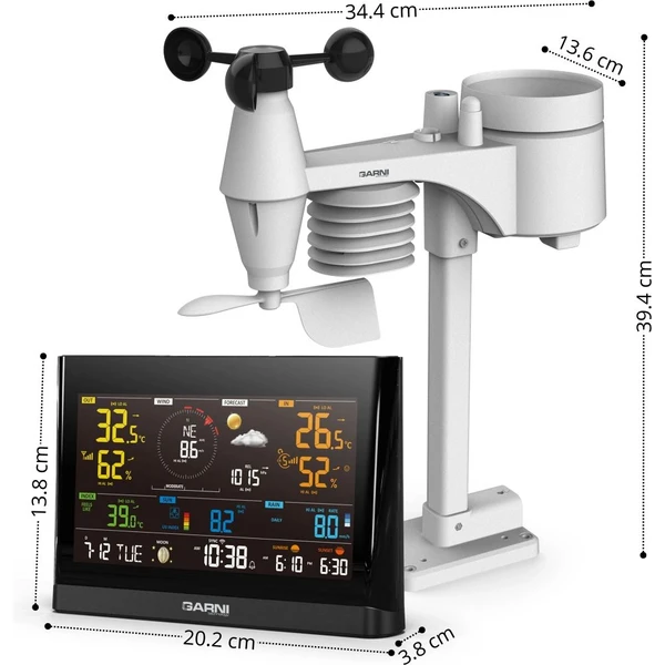 GARNI 1025 Arcus 2GEN Wi-Fi meteorologická stanice - Meteostanice - Obrázek I1DM000K01