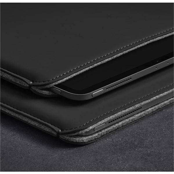 Woolnut Matte PU Sleeve pouzdro pro iPad Pro 11"/iPad Air 11" černé - Pouzdra - Obrázek I1JR100501