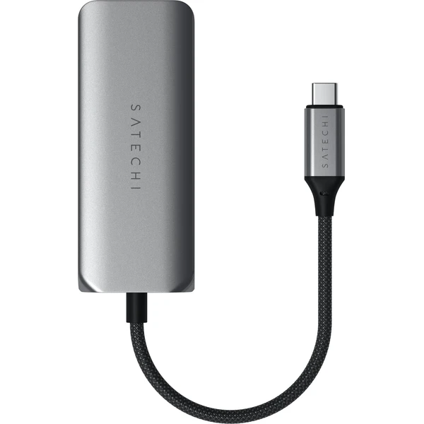 Satechi 4v1 USB-C hub s 2,5 gigabitovým Ethernetem vesmírně šedý - USB huby - Obrázek I1OC000J01