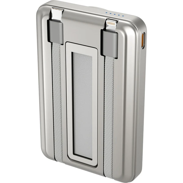 Spello ForcePack 4v1 MagSafe powerbanka 10000mAh titanová - Powerbanky - Obrázek I1OO000K01