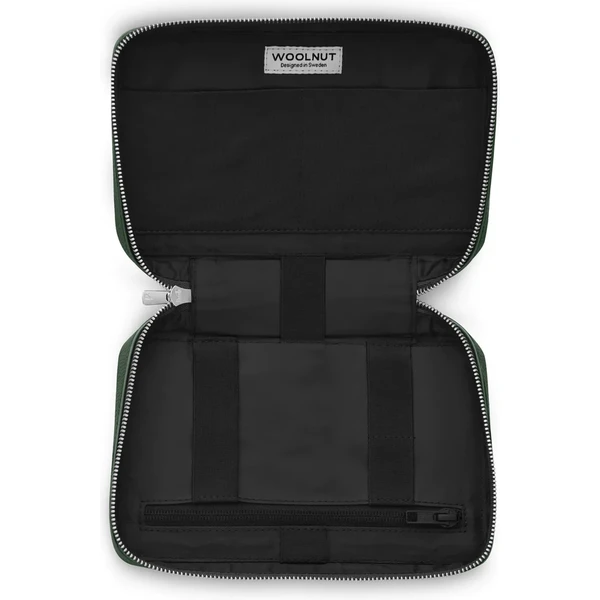 Woolnut kožený Tech Organizér tmavě zelený - Organizéry - Obrázek I1Q4000701