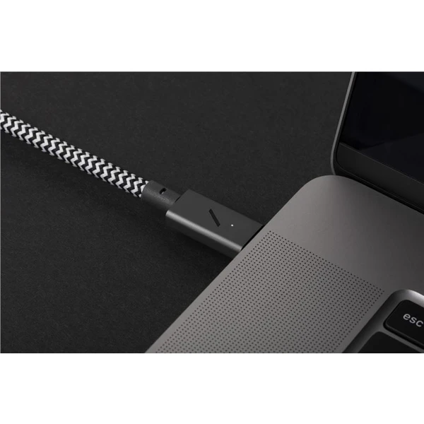 Native Union Belt Cable Pro USB-C/USB-C napájecí kabel 240W 2,4m, zebra - Kabely a redukce - Obrázek I1Y1000701