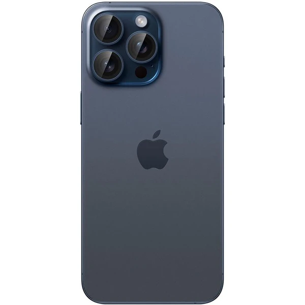 Spigen Glass tR EZ Fit Optik Pro 2 Pack sada skel iPhone 17-15 Pro/17-15 Pro Max modrý titan - Ochranné folie a skla - Obrázek I276000N01