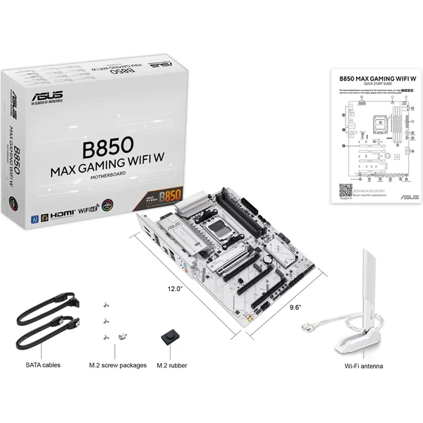 ASUS B850 MAX GAMING WIFI W - Základní desky - Obrázek I27N000K01