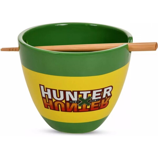 Hunter x Hunter Ramen Bowl with Chopsticks Logo 473 ml Vícebarevná