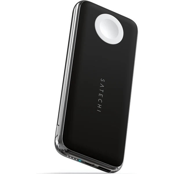 Satechi Quatro bezdrátová powerbanka 10 000 mAh vesmírně šedá  - Powerbanky - Obrázek I2BT000501