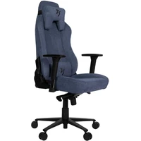 AROZZI VERNAZZA Soft Fabric herní židle modrá - Židle