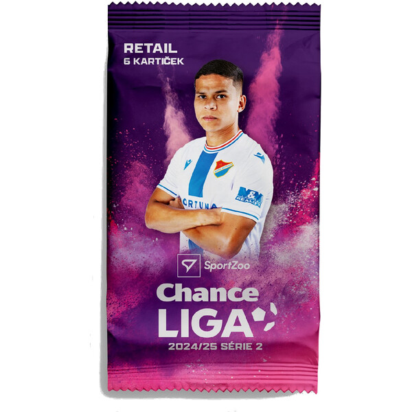 Fotbalové karty SportZoo Chance Liga 2024/2025 2. série Retail Balíček