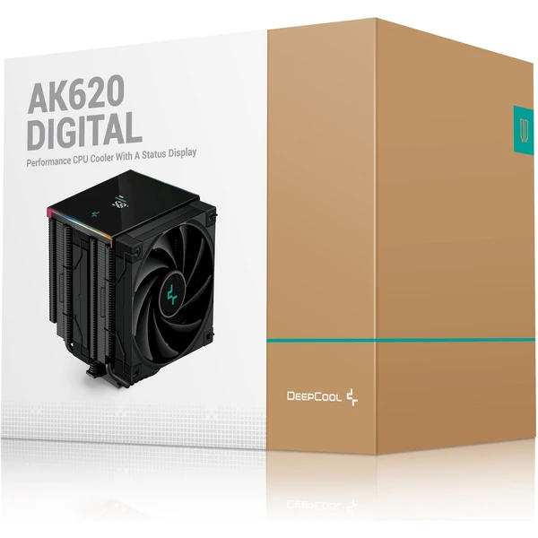 DeepCool AK620 Digital černý - Chladiče - Obrázek I2J9000O01