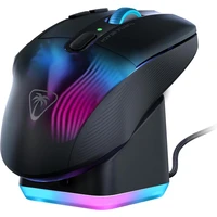 Turtle Beach KONE XP Air bezdrátová herní myš černá + RGB nabíjecí stanice Rapid (Bundle) - Myši