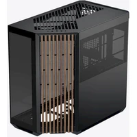APNX V1 Wood černá - Počítačové skříně