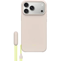 Apple Beats kryt se stojánkem na iPhone 17 Pro Max s MagSafe vápencově šedý - Pouzdra