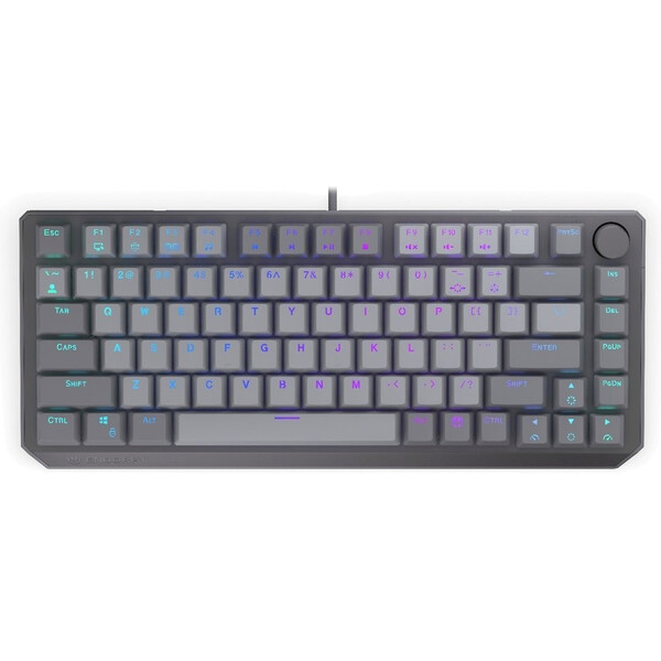 Endorfy Thock V2 75% herní klávesnice šedá US Šedá