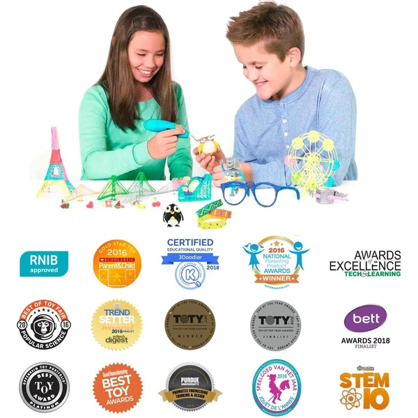 3Doodler 3D pero Start+ 72 náplní + 12 šablon - 3D Pera - Obrázek I370000K01