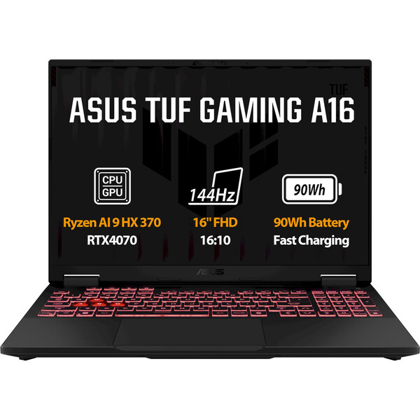 ASUS TUF GAMING A16 FA608WI-RL014W Šedá