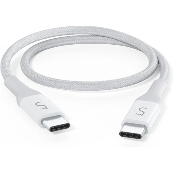 iWant USB-C/USB-C napájecí kabel 18W 0,3 m bílý - Kabely a redukce - Obrázek I3U6000P01