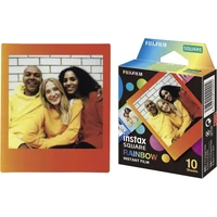 Fujifilm Instax Square Rainbow film (10 ks) - Filmy pro instantní fotoaparáty