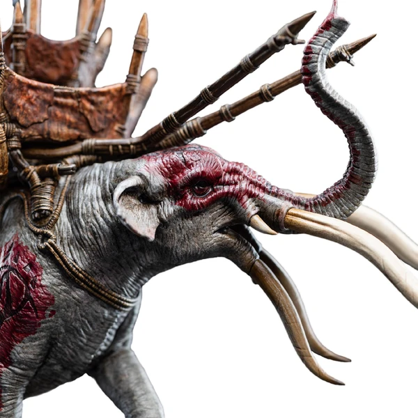 Soška Weta Workshop Lord of the Rings Trilogy - Miniature Mumak in Battle 16,5 cm - Sochy a sošky - Obrázek I42H000L01