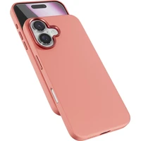 Epico Mag+ Silicone kryt pro iPhone 16 Plus broskvově růžová - Pouzdra