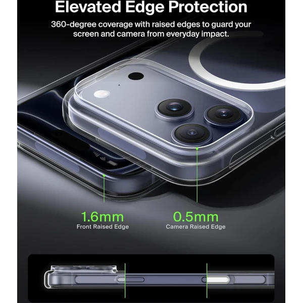 Belkin SheerForce MagSafe kryt iPhone 17 Pro Max čirý - Pouzdra - Obrázek I4CN000K01