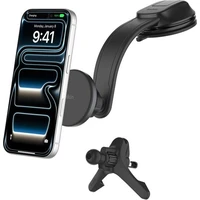 Belkin BOOST CHARGE™ Qi2 15W MagSafe držák s nabíjením do auta na ventilaci a palubní desku černý - Držáky