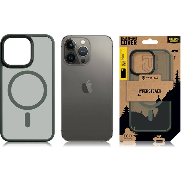 Tactical MagForce Hyperstealth kryt iPhone 13 Pro Forest Green - Pouzdra - Obrázek I4G1000701