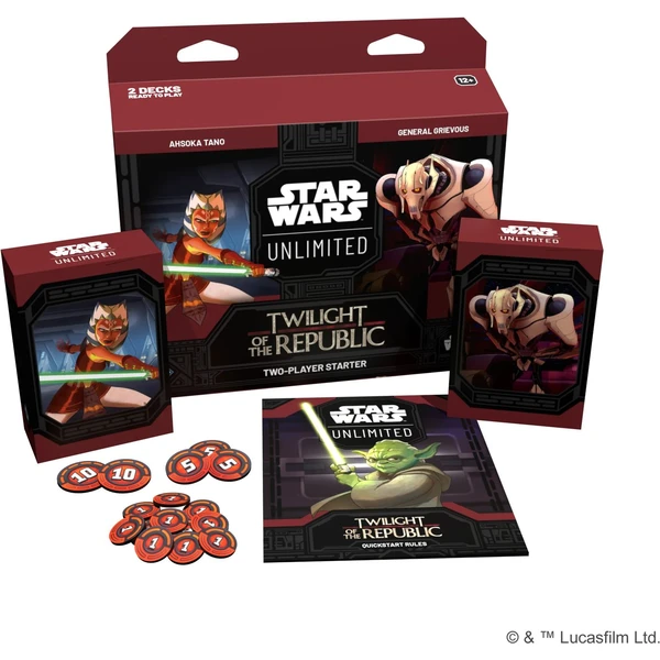 Star Wars: Unlimited - Twilight of the Republic Two-Player Starter - Star Wars TCG - Obrázek I4M9000O01