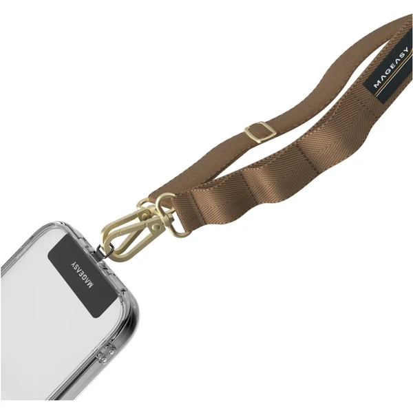 MagEasy Strap Lanyard 20mm univerzální popruh Khaki - Popruhy - Obrázek I4Y4000N01