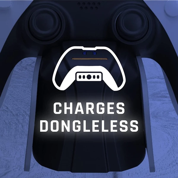 SNAKEBYTE PS5 Dual Charge 5 & Headset Stand white - Nabíječky - Obrázek I53K100501
