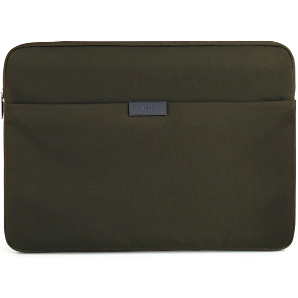 UNIQ Bergen pouzdro pro notebook do 14” olivově zelené - Pouzdra - Obrázek I53WF00101