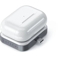 Satechi USB-C Wireless Charging Dock nabíječka pro AirPods (5W) vesmírně šedá - Nabíječky