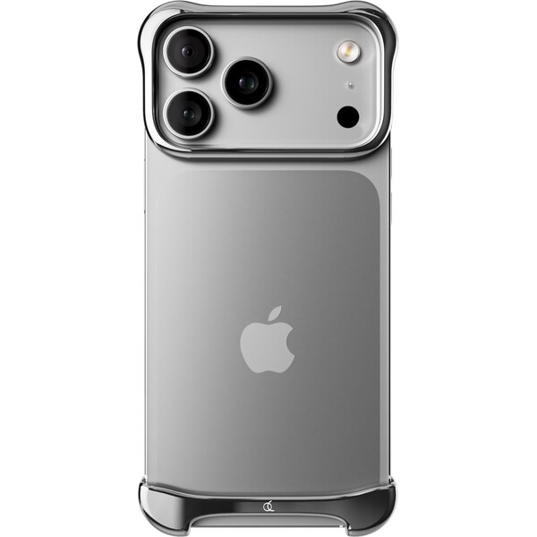 Arc Pulse hliníkový ochranný rám iPhone 17 Pro stříbrný
