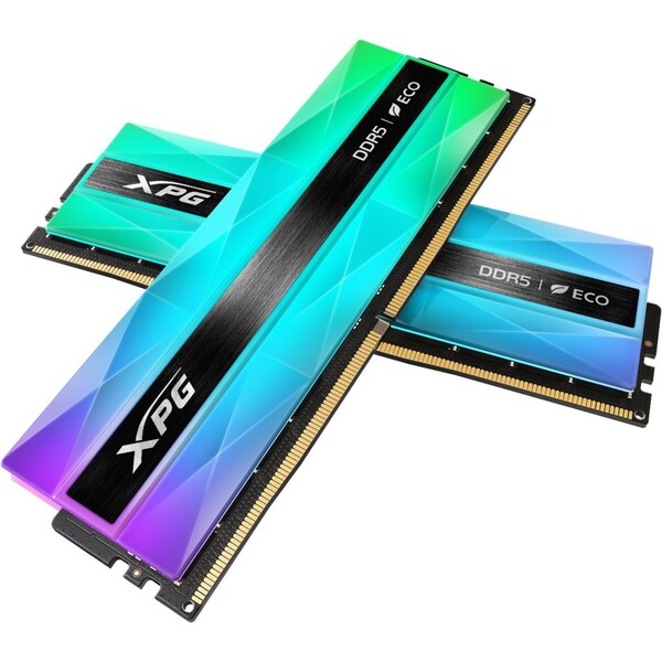 ADATA XPG DIMM DDR5 2x16GB 8000MT/s CL38 Lancer NEON AX5U8000C3816G-DCLANRSG Šedá